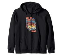 Just One More Game Pinball Arcade Retro Gamer Sudadera con Capucha
