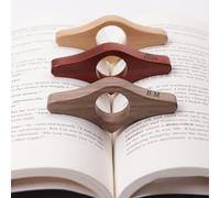 Just One More Page - Soporte personalizado para páginas de libros, soporte para páginas de pulgar para leer, esparcidor de páginas de madera personalizado, regalo para los amantes de los libros