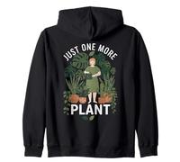 Just, One, More, Plant Funny Houseplant Obsession Gardener Sudadera con Capucha