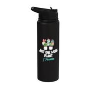 Just One More Plant I Promise - Houseplant Appreciation Day Stainless Steel Insulated Water Bottle