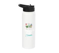 Just One More Plant I Promise - Houseplant Appreciation Day Stainless Steel Insulated Water Bottle