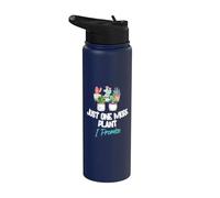 Just One More Plant I Promise - Houseplant Appreciation Day Stainless Steel Insulated Water Bottle