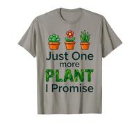 Just One More Plant I Promise Plant Lover Gardening Enthusia Camiseta
