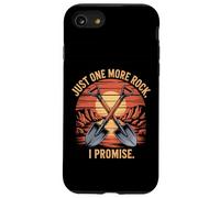 Just One More Rock I Promise Funny Rockhound Diseño Carcasa para iPhone SE (2020) / 7/8