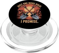 Just One More Rock I Promise Funny Rockhound Diseño PopSockets PopGrip para MagSafe