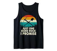 Just One More Rock I Promise Rock Collector Geologist Geode Camiseta sin Mangas