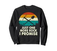 Just One More Rock I Promise Rock Collector Geologist Geode Sudadera