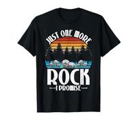 Just One More Rock I Promise Rock Collector Geólogo Camiseta