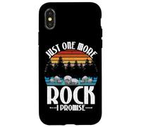 Just One More Rock I Promise Rock Collector Geólogo Carcasa para iPhone X/XS
