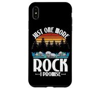 Just One More Rock I Promise Rock Collector Geólogo Carcasa para iPhone XS MAX
