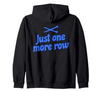 Just One More Row Funny Knitting Sudadera con Capucha