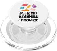 Just One More Sehshell I Pormise Shell Shell Seashell PopSockets PopGrip para MagSafe
