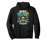 Just One More Tank I Promise Acuario Acuario Acuarista de Pesca Sudadera con Capucha
