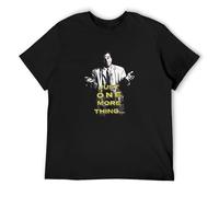 Just One More Thing Columbo Unisex T-Shirt Printed tee Black Mens Top Shirt S