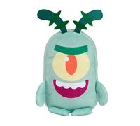 Just Play Bob Esponja Perch'd Shoulder Plush - Patricio, juguetes para niños a partir de 2 años