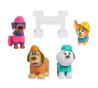 Just Play Disney Junior Pupstruction - Juego de figuras de 5 piezas, juguetes para niños a partir de 3 años