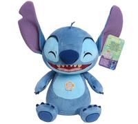 Just Play Peluche con función Crack Me Up de Disney Stitch, Peluche de 28 cm, Ju