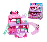 Just Play El Conjunto Minnie Mouse Bow Home de Disney Junior Incluye la Figura y Accesorios de Minnie Mouse; Juguetes para niños a Partir de 3 años