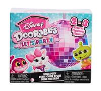 Just Play Estatuillas coleccionables Disney Doorables Let’s Party Mini Peek, de 3,8 cm, Caja Sorpresa, Juguetes para niños a Partir de 5 años