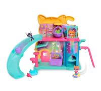 Just Play Juego de 50 cm SuperKitties Purr ‘N’ Play de Disney Junior con Accesorios, 10 Piezas, Juego de simulación, Juguetes para niños a Partir de 3 años
