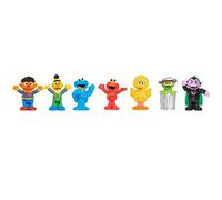Just Play Juego de 6 Figuras de Amigos vecinos de Barrio Sésamo, estatuillas coleccionables de 7,6 cm, Juguetes para niños a Partir de 2 años