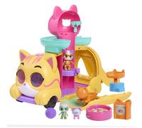 Just Play Juego de Luces y Sonidos SuperKitties Purr 'N' Go de Disney Junior, 10 Piezas, Figuras articuladas