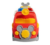 Just Play Mickey Mouse de Disney, camión de Bomberos de Mickey, colección temática de Figura y vehículo con Luces y Sonidos, Juguetes para niños a Partir de 3 años