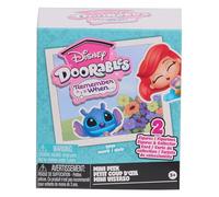 Just Play Minifiguras Disney Doorables Remember When Lil’ Moments Mini Peek, 2 Minifiguras Sorpresa, Figuras coleccionables, Juguetes para niños a Partir de 5 años