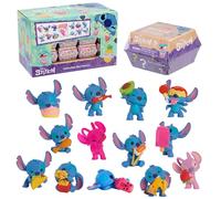 Just Play Minifiguras para coleccionar Disney Stitch Collectible Mini Figures, en Caja Sorpresa, de 5 cm de Alto, los diseños Pueden Variar; Juguetes para niños a Partir de 3 años