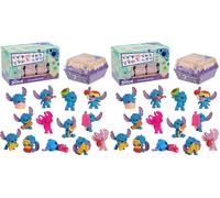 Just Play Minifiguras para coleccionar Disney Stitch Collectible Mini Figures, en Caja Sorpresa, de 5 cm de Alto, los diseños Pueden Variar; Juguetes para niños a Partir de 3 años (Paquete de 2)