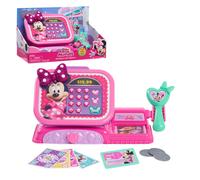 Caja registradora Minnie Mouse Bowtique de Disney Junior, con Sonidos; Juego Creativo para disfrazarse, Juguetes para niños a Partir de 3 años de Just Play