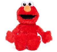 Just Play Muñeco de Peluche Sesame Street Tickle Me Elmo, de 34,3 cm, Risas, Movimientos y carcajadas, de Color Rojo, Juguetes para niños a Partir de 18 Meses