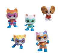 Just Play Paquete de 5 Figuras coleccionables SuperKitties Hero Squad de Disney Junior, de 5 cm de Alto; Juguetes para niños a Partir de 3 años