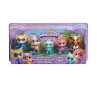Just Play Paquete de 5 Figuras coleccionables SuperKitties Hero Squad de Disney Junior, de 5 cm de Alto; Juguetes para niños a Partir de 3 años
