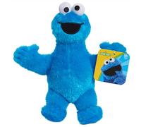 Just Play Peluche del Monstruo de Las Galletas de Amigos de Barrio Sésamo, de 20,3 cm, Relleno Reciclado, Juguetes para niños a Partir de 2 años