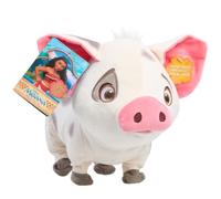 Just Play Peluche Disney Princess Moana Walk & Snort Pua, Sonidos, Movimiento, Animal de Peluche, Cerdo, Juguetes para niños a Partir de 3 años