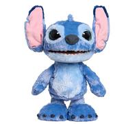 Just Play Peluche Interactivo Disney Ultimate Stitch, de 43 cm, más de 100 Sonidos y reacciones, se Mueve como el de Verdad, para niños a Partir de 3 años