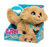 Just Play Peluche Interactivo Golden Retriever furReal Walk-A-Lots Que Habla y Camina, de 20,3 cm, 4 Piezas, Juguetes Blandos, Juguetes para niños a Partir de 4 años