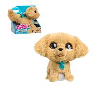 Just Play Peluche Interactivo Golden Retriever furReal Walk-A-Lots Que Habla y Camina, de 20,3 cm, 4 Piezas, Juguetes Blandos, Juguetes para niños a Partir de 4 años