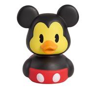 Just Play Personajes, Mickey The Black Mouse - Pato de goma de 2.5 pulgadas