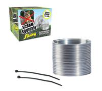 Just Play Scram Squirrel by Slinky SquirrelProof Bird Feeder Accessory that Guards Bird Seed Kids Toys for Ages 5 Up by Just