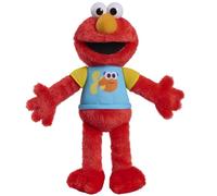 Just Play Sesame Street Elmo de Peluche de 13 Pulgadas con Luces y Sonidos, súper Suave y abrazable, Juguetes para niños a Partir de 18 Meses
