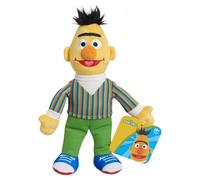 Just Play Sésamo Street Friends - Peluche de Bert sostenible de 20 cm para niños a Partir de 2 Meses