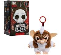 Just Play Tiny Nightmares Fright Face Peluche de Vinilo Coleccionable Sorpresa, Peluche de Terror con Clip y Cara de Vinilo, Juguete Misterioso, Partir de 17 años