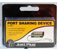 Just Plug Woodland Scenics JP5681 Port Sharing Device (Importación USA)