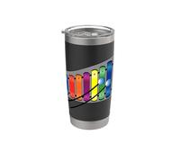 Just Really Like Xilóphones - Stay Musical - Xilófono Vaso térmico de acero inoxidable de doble pared