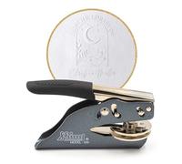 JUST REFINE® Sello gofrado Exlibris personalizado - Pinza gofradora de libros para papel - Ideal como regalo o para ocasiones especiales - Varios motivos (Eloria)