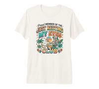 Just Resting My Eyes Club Coffee Lover Funny Beach Vacaciones Camiseta Premium