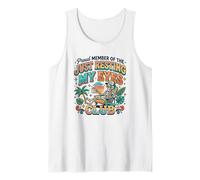 Just Resting My Eyes Club Coffee Lover Funny Beach Vacaciones Camiseta sin Mangas