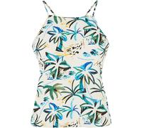 Just Rhyse Top 'Waikiki' azul oscuro / verde / naranja / blanco L azul oscuro / verde / naranja / blanco